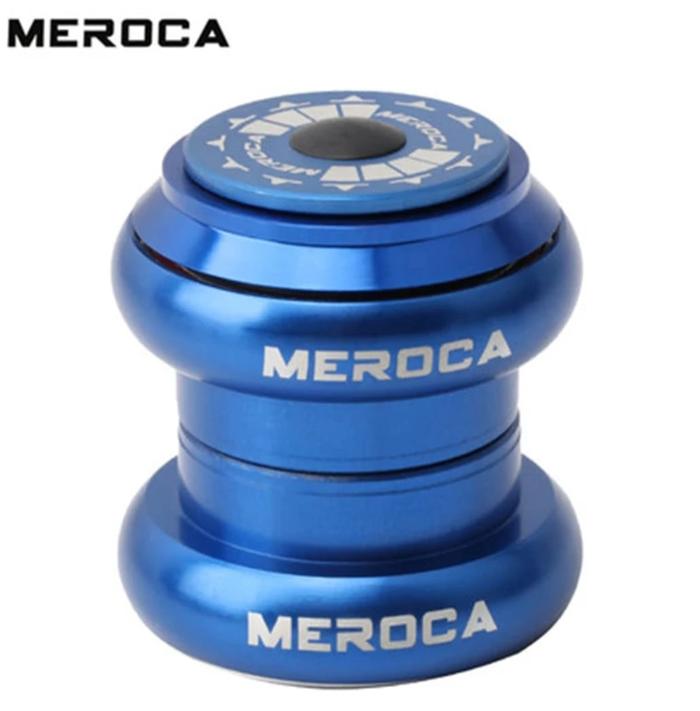Gambar Headset Meroca 34 34mm Eksternal Bearing Standar Oversize OS Sepeda - Biru dari Munky Bike undefined Tokopedia