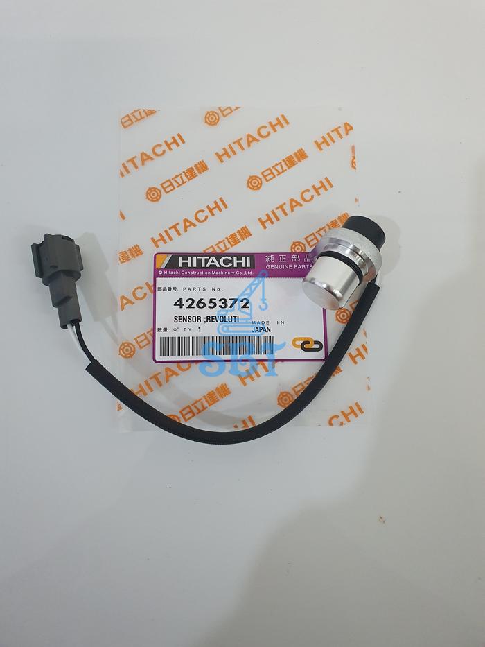 Jual 4265372 SENSOR SPEED RPM REVOLUTION HITACHI ZX200 6BG1 / 6HK1 ...