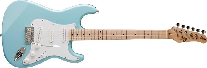 Gambar Jay Turser JT-300M Strat Electric Guitar with Maple neck & fingerboard - Daphne Blue dari Makassar Music undefined Tokopedia