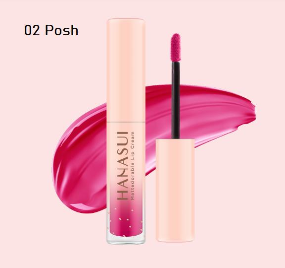 Gambar Hanasui Mattedorable Lip Cream/Lipstick Cair - 02 Posh dari Yomi-Store undefined Tokopedia