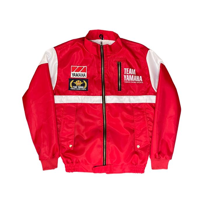Gambar Jaket Motor Pria Team Yamaha Racing Sports Classic Waterproof - Merah, XL dari Volare Industries undefined Tokopedia