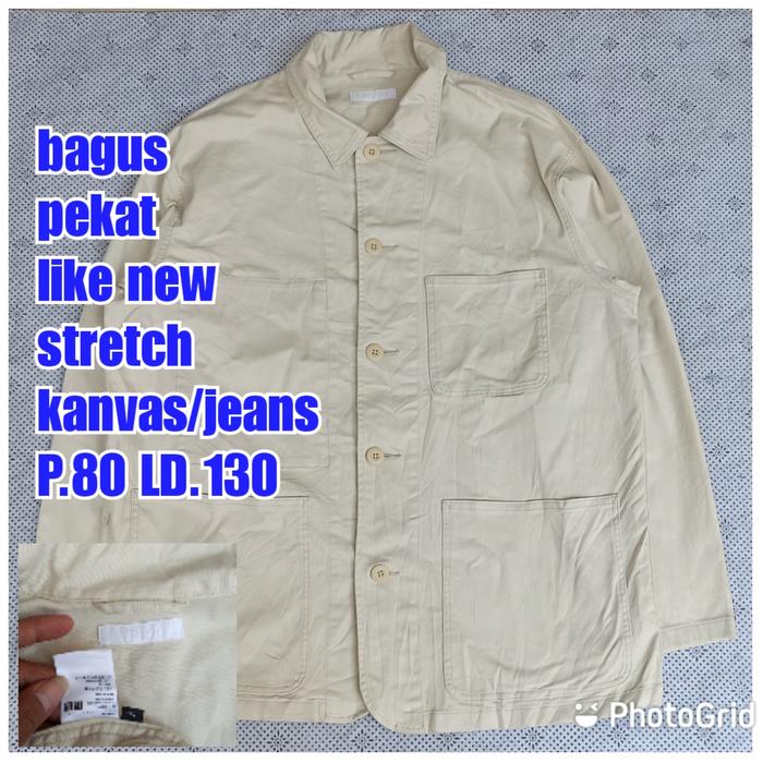 Gambar jaket kemeja outer core coat uniqlo dari saifulsecondpantes undefined Tokopedia
