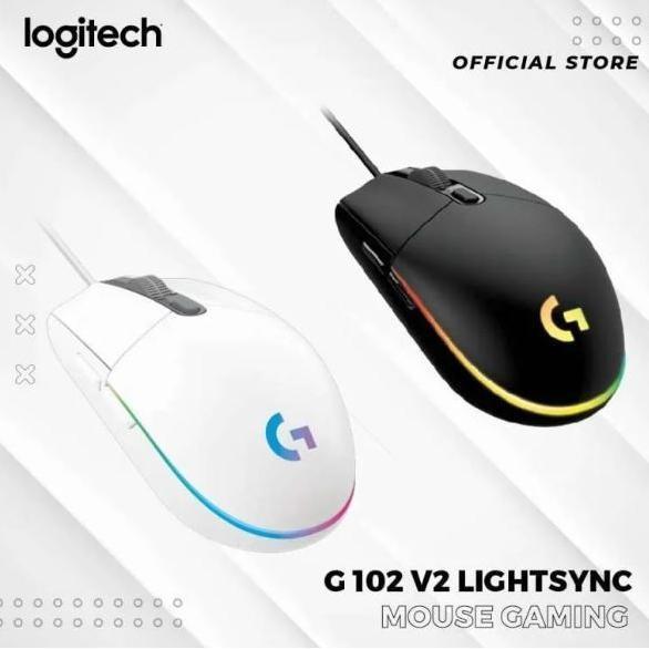 Gambar Logitech G102 V2 Lightsync Mouse Gaming Original Jerikander - BACK dari jerikander undefined Tokopedia