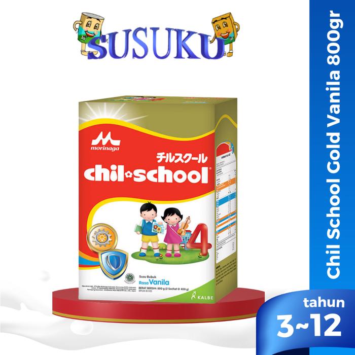 Gambar Morinaga Chil School Gold Susu Anak 3-12 tahun Vanila/Madu/Cokelat - Vanila 800gr dari susuku.id_NEW undefined 5 Tokopedia