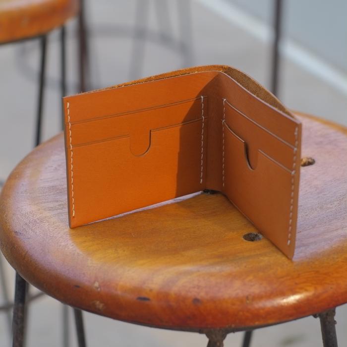 Gambar Dompet Kulit Handmade Bifold Leather Wallet dari antica atelier undefined Tokopedia