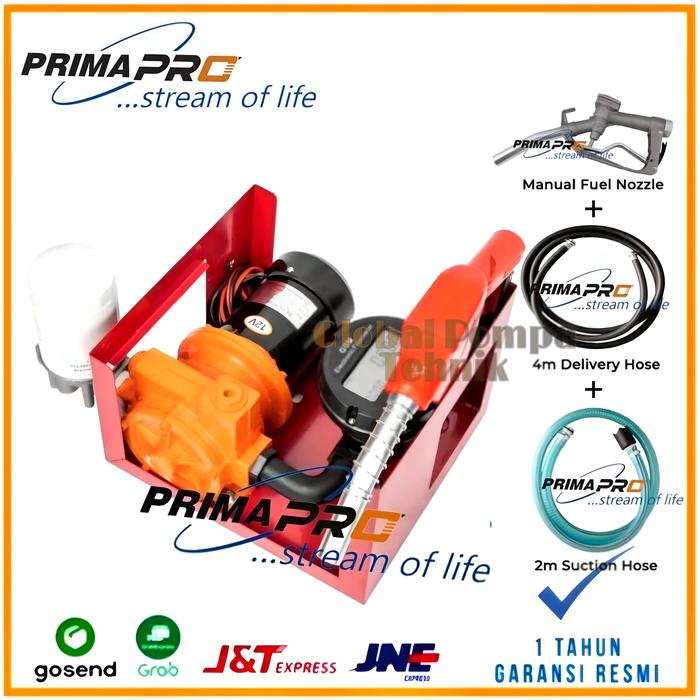 Gambar Pompa transfer bbm dc digital 110LPM Pompa solar dc Digital PrimaPro - - Non Filter dari global pompa tehnik undefined Tokopedia