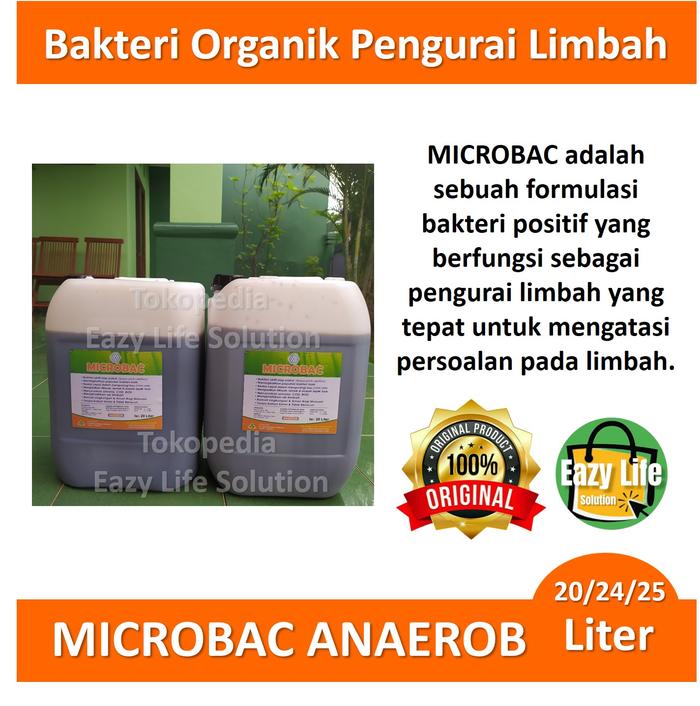 Gambar Bakteri Anaerob Pengurai Limbah IPAL Microbac 20 25 Liter Jerigen dari Eazy Life Solution undefined 5 Tokopedia