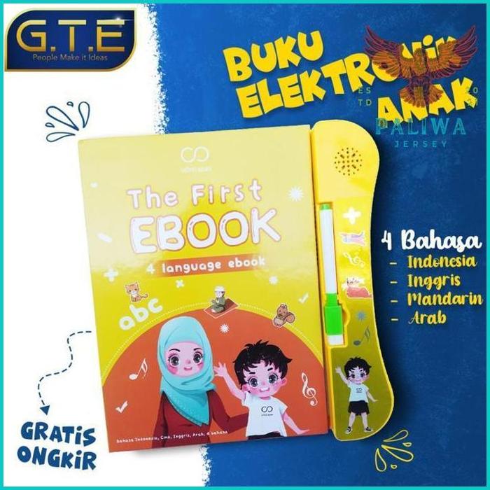 Gambar GTE | Buku Pintar Elektronik Anak 4bahasa[Arab Indonesi Inggris - muslim 4 bhs dari Paliwa18 undefined Tokopedia