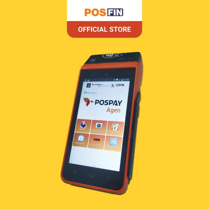 Gambar Pospay Agen EDC POS System - EDC Android K9 dari PT Pos Finansial Indonesia undefined Tokopedia