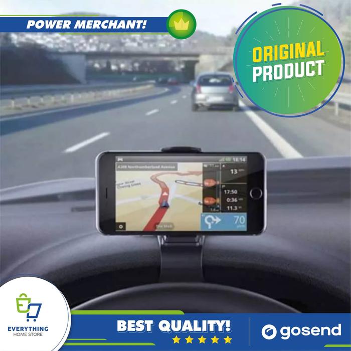 Gambar Phone Holder Dashboard Mobil Jepit dari Everything Home Store undefined Tokopedia