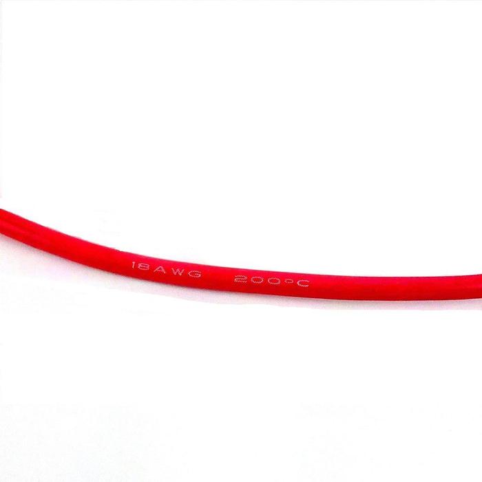 Gambar 1Meter Kabel Silikon 18AWG silicone wire AWG 18 awg AWG18 RC Lentur - Merah dari My Aladin undefined Tokopedia