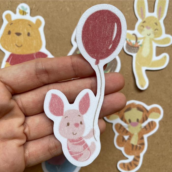 Gambar Winnie the pooh family sticker - Piglet dari COFA art studio undefined 5 Tokopedia
