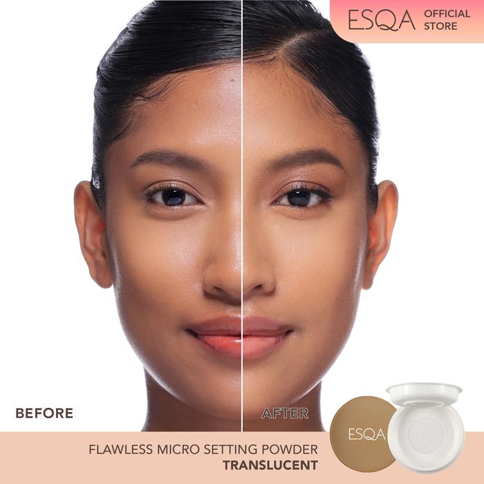 Gambar ESQA Flawless Micro Setting Powder – - Translucent dari Esqa Cosmetics undefined Tokopedia