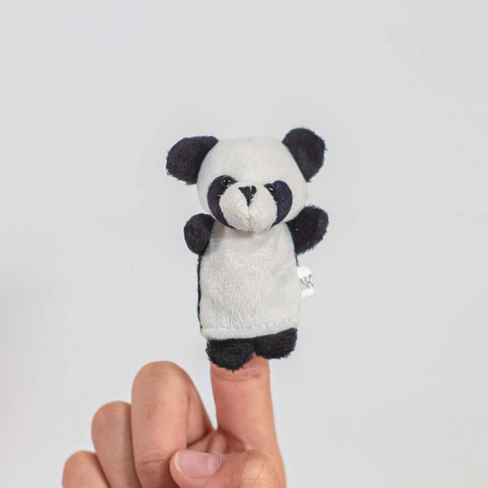 Gambar Mainan Anak Boneka Jari Tangan Animal Finger Puppet - Panda dari Kumboid undefined Tokopedia