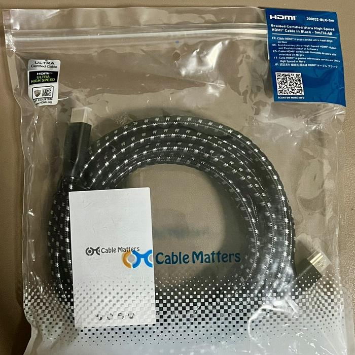 Jual Cable Matters USA HDMI Ultra High Speed Certified Cable