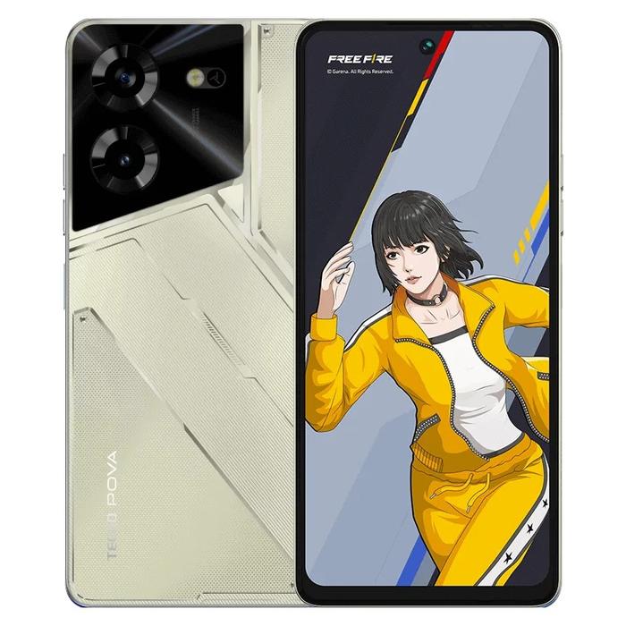 Gambar Tecno Pova 5 8/256 - RAM 8GB / ROM 256GB - Garansi Resmi - Gold dari H2 Cellular Store undefined 3 Tokopedia