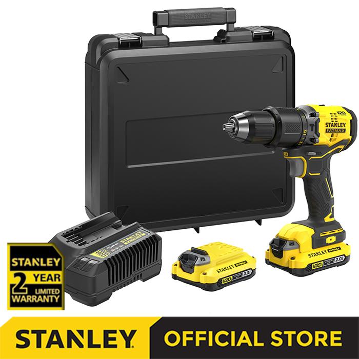 Gambar Stanley Brushless Impact Drill /Bor Impact Baterai 20V 2.0Ah SBD715D2K - SBD715D2K ONLY dari Stanley ID undefined Tokopedia