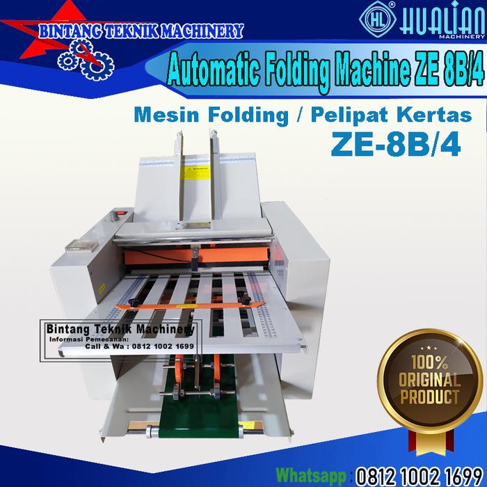 Jual Aoutomatic folding machine ZE 8B/4 mesin lipat kertas Kab