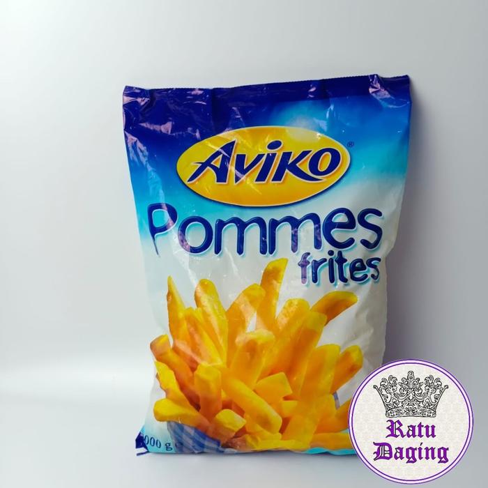 Gambar Kentang Goreng Aviko polos Shoestring @2.5kg - STRAIGHT AVIKO dari Ratudaging undefined Tokopedia