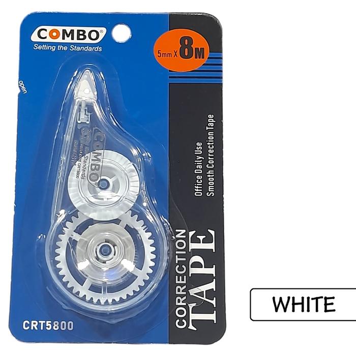 Gambar Correction Tape 8 Meter / Pita Koreksi / Tipe-x Kertas / Stipo Kertas - Putih dari officeXpres undefined Tokopedia