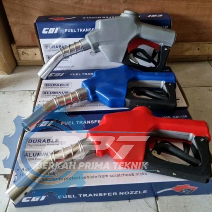 Gambar Nozzle pertamini/Pertashop Nozzle BBM Bensin/Solar 1 inch Automatic dari BERKAH PRIMA TEKNIK undefined Tokopedia
