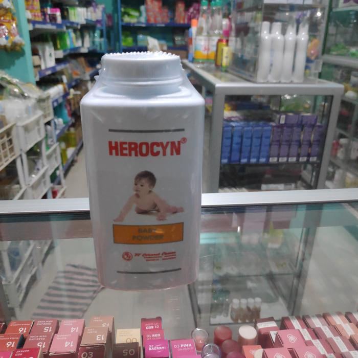 Gambar Herocyn 100 g bedak bayi tabur biang keringat powder herocin herosin - 100g Baby Powde dari YC Cibitung undefined Tokopedia