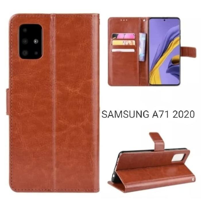 Jual Flip Cover Wallet Leather Case Samsung Galaxy A51, A71, A31