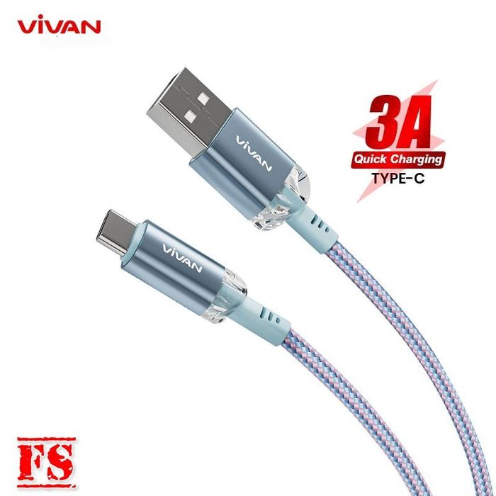 Gambar VIVAN Kabel Data VX Series Type C Lightning Micro USB Fast Charging - TYPE-C dari Fortunate Online undefined Tokopedia