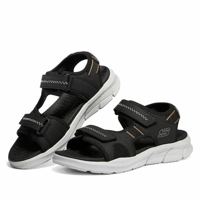 Jual Skechers Sendal Pria EQUALIZER SANDAL Black /White 40