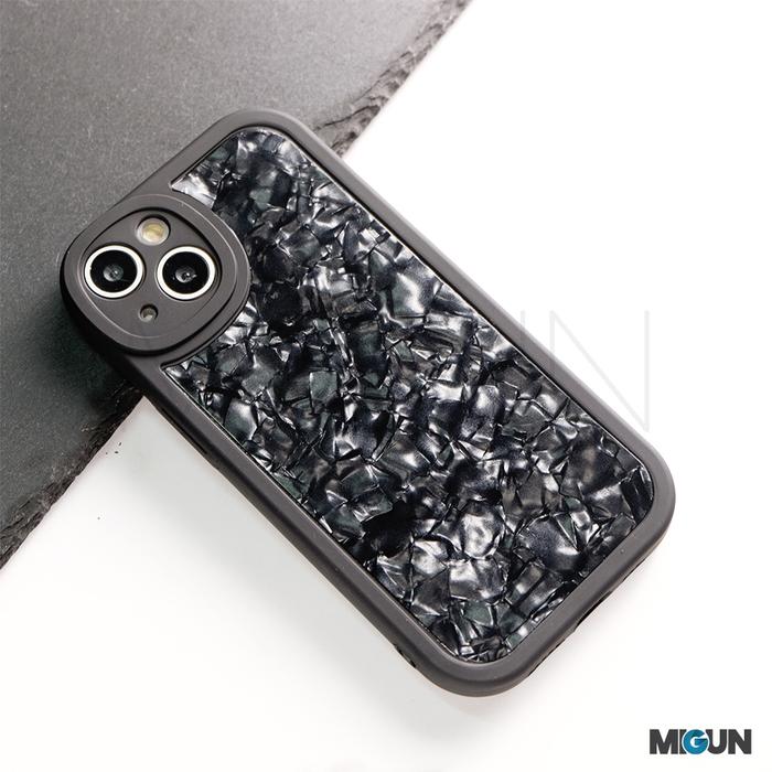 Gambar PEARL BLACK PINK case Iphone 13 14 15 PRO PROMAX PLUS #2 - Hitam, IP 13 PROMAX dari StylishStitchery undefined Tokopedia