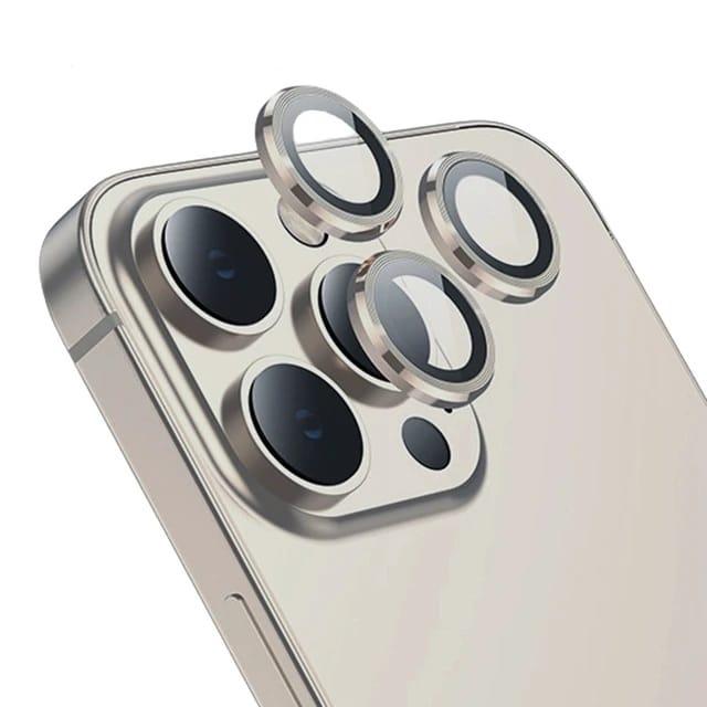 Gambar Eagle Eye Lens for iPhone 14 15 16 17 Pro Max Plus Ring Pelindung Kamera Tempered Glass - TITANIUM, 15 PRO / 15PM dari URBAN STORY undefined Tokopedia