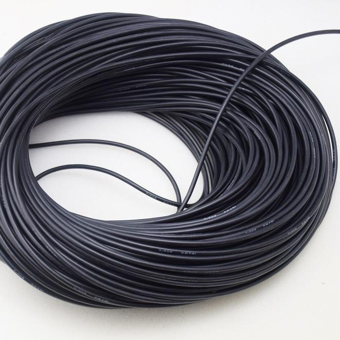 Gambar 1Meter Kabel Silikon 18AWG silicone wire AWG 18 awg AWG18 RC Lentur - Merah dari My Aladin undefined 5 Tokopedia