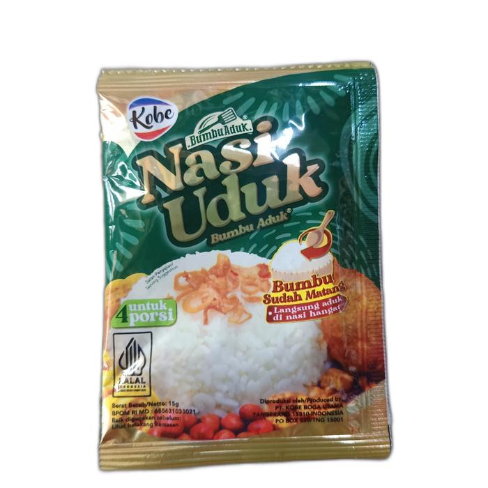 Gambar Kobe Bumbu Nasi Uduk 15gr Per renceng isi 10pcs dari Nabe sembako undefined Tokopedia