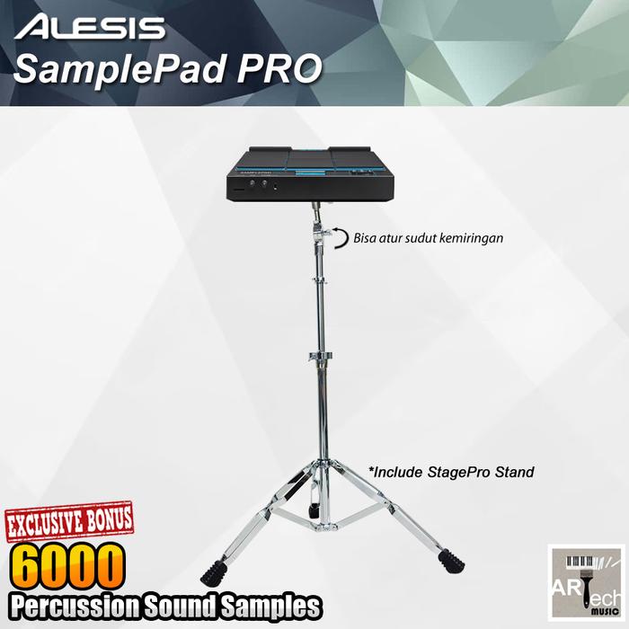 Gambar Alesis SamplePad Pro /Sample Pad Pro/SamplePadPro Drum Pad Percussion - SmplePadPro-Std dari Artech Music undefined Tokopedia