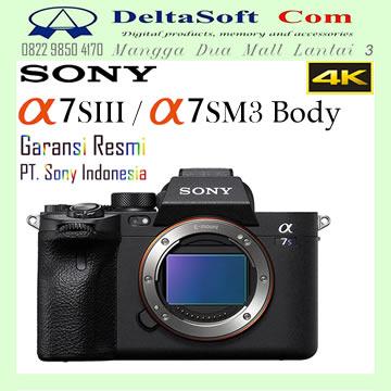 Gambar Sony Alpha 7SM3 7SIII A7SM3 body Full Frame Mirrorless Camera - Body Only dari DeltaSoft Com undefined Tokopedia