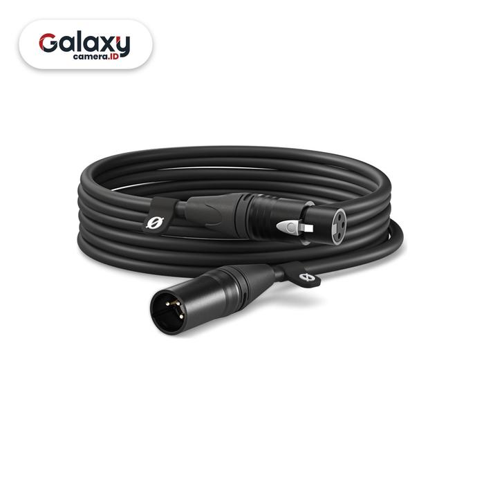 Gambar Rode XLR6M  XLR Male to Female Cable Kabel Audio XLR-6M Original - Hitam dari Galaxy Camera undefined Tokopedia