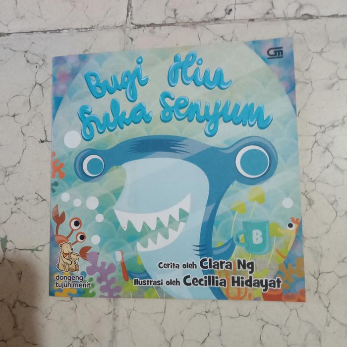 Gambar seri dongeng 7 menit Clara Ng - hiu suka senyum dari anderialisa undefined Tokopedia