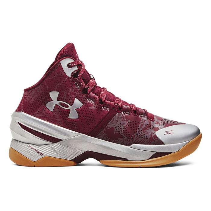 Sepatu Under Armour Curry Retro Deep Red Men Original Limited