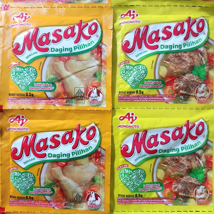 Gambar Masako Ayam / Masako Sapi Renceng 12 sachet - Ayam M dari caffeinary.idn undefined Tokopedia