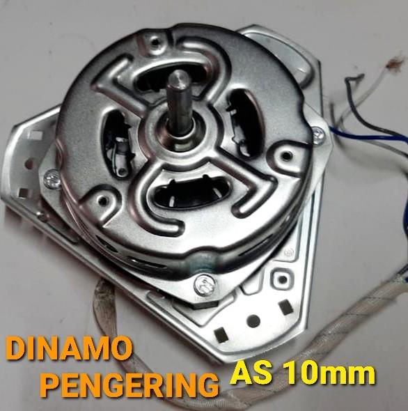 Gambar DINAMO SPIN MESIN CUCI PENGERING KAKI 3 UMUM AS 10mm - Alu AL dari Baridaman undefined Tokopedia