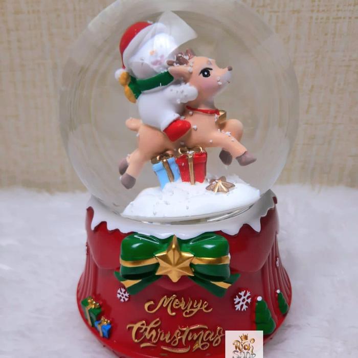Gambar Snowball Musik Santaklaus Bola Kaca Salju Christmas Hadiah Natal - B dari Richshop Jkt undefined Tokopedia