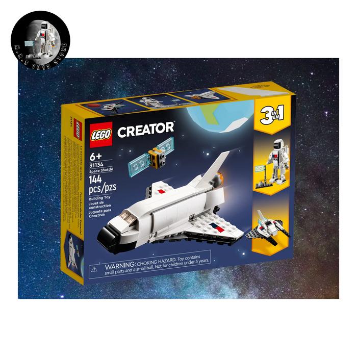 Gambar LEGO CREATOR - Space shuttle Building toy set (144pieces) dari M.R.S Toys store undefined Tokopedia