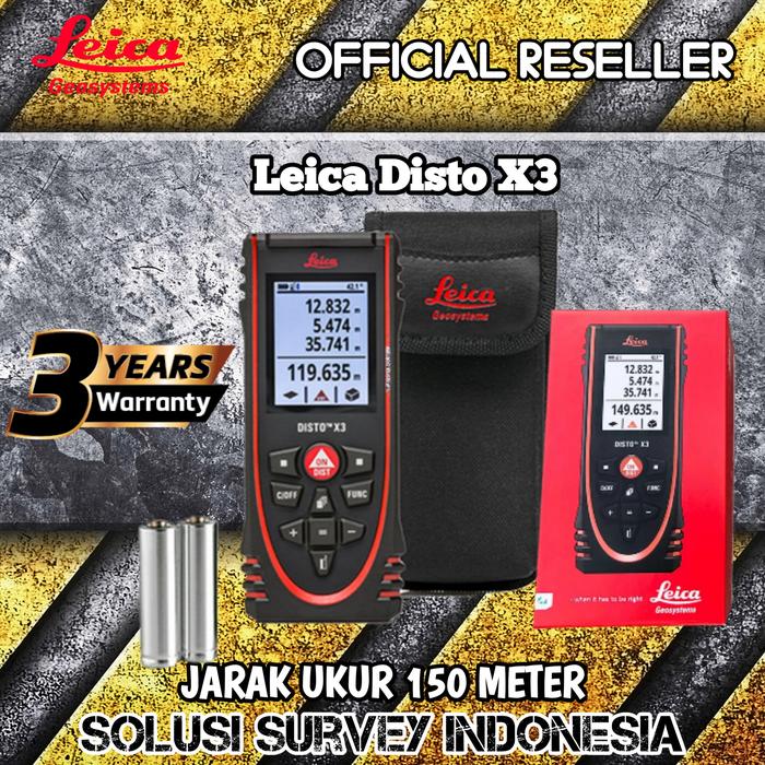 Jual Leica Disto x3 / Distometer Leica / Garansi Resmi Leica - Jakarta ...