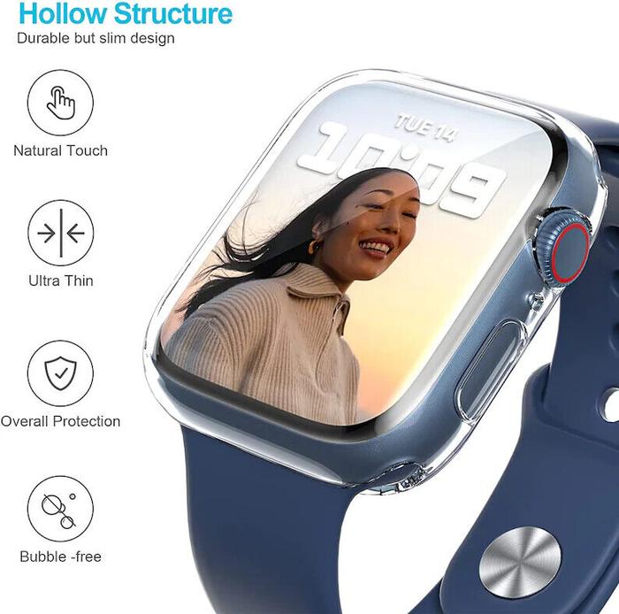 Gambar Silicone case bumper silikon Apple watch Series 9 8 7 41mm 45mm casing - 9/8/7 41mm dari chocoapple undefined Tokopedia