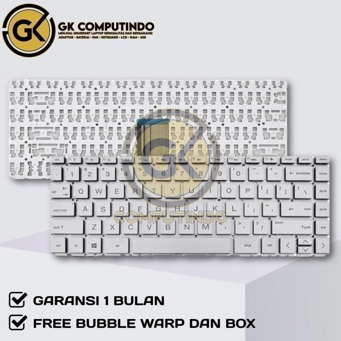 Gambar Keyboard HP 14-cd 14-cd0001la 14-cd0003la 14-cd0004la 14-cd0005la - Abu-abu dari GK Computindo undefined Tokopedia