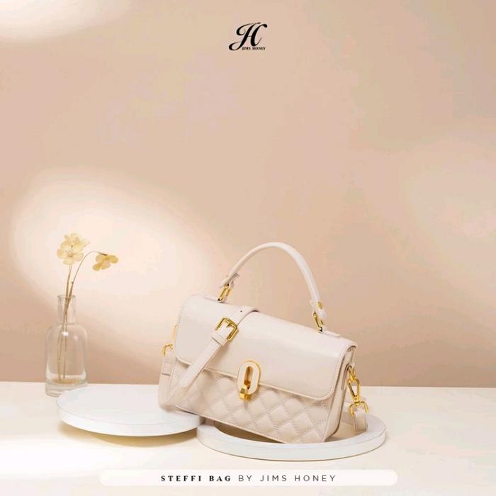 Gambar STEFFI BAG JIMSHONEY TAS SELEMPANG WANITA - WHITE dari Andini Jimshoney Semarang undefined Tokopedia