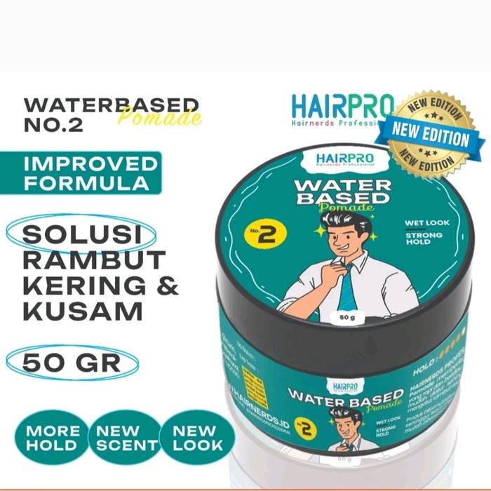 Gambar hairnerds professional waterbased pomade dari mosemenshop undefined Tokopedia