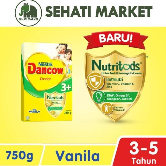 Gambar fis DANCOW 3+ VANILA / Madu / Coklat 800gr / 8992696407701 / - Vanila 750gr dari rsmaryyu undefined Tokopedia