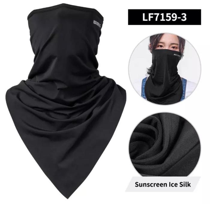 Gambar Masker Sepeda Rockbros LF7159 Mask Slayer Multi Purpose Scarf Gowes - 3 Hitam dari Rockbrosindo undefined Tokopedia
