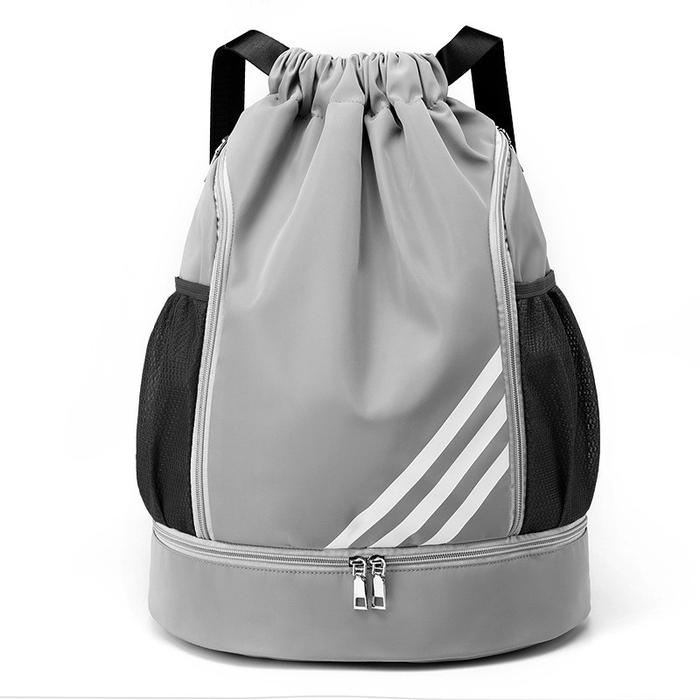 Gambar Travel Bag Ransel Besar Backpack Duffel Gym Olahraga Waterproof Unisex - GREY dari Cors Store undefined Tokopedia